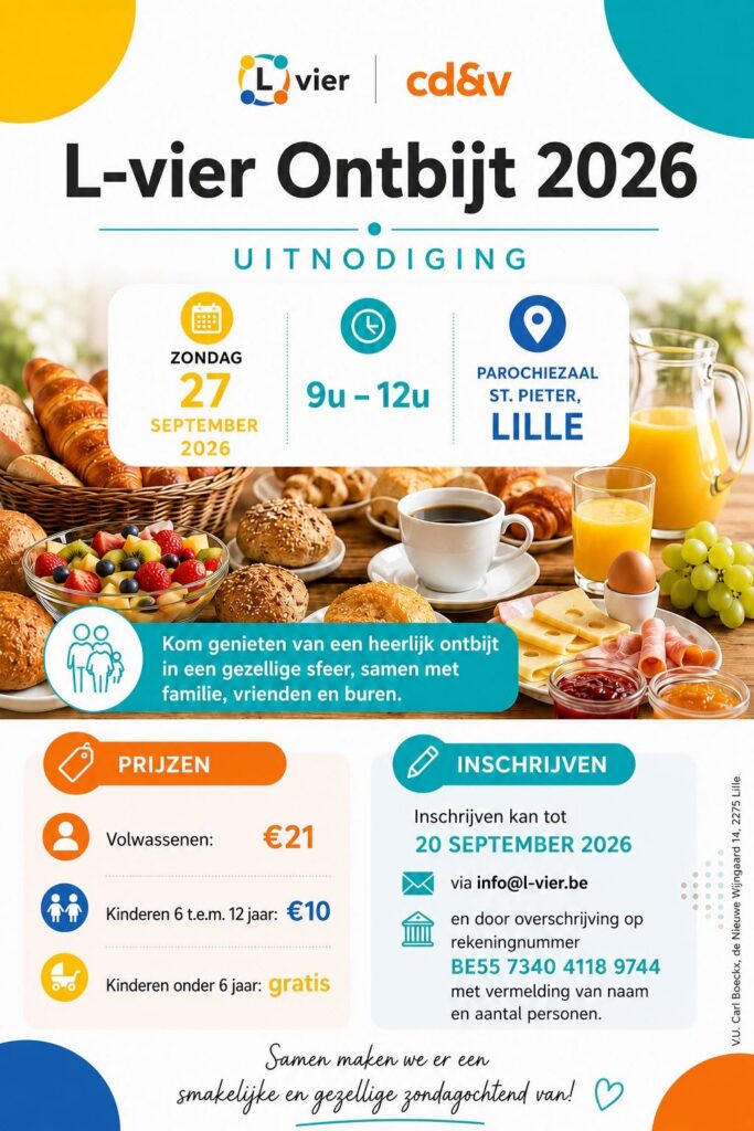 L-Vier ontbijt 2026