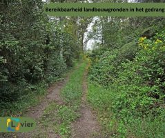 Bereikbaarheid landbouwgronden in het gedrang 🚜